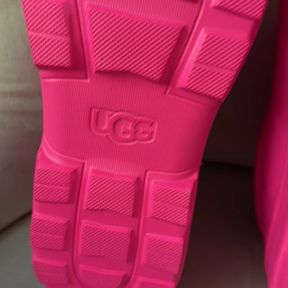 UGG TASMAN Pink Slides- with inside sock, Women’s Size 9 - Picture 5 of 6